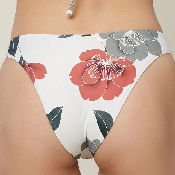 O’Neill Trinity Hi-Leg Bikini Bottoms Floral Sz M - Picture 4 of 7